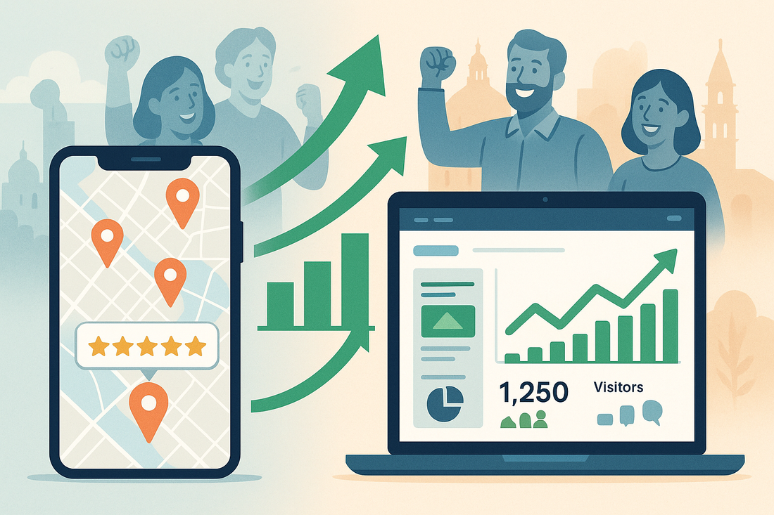 Storie di Successo: come i nostri clienti hanno aumentato visibilità e clienti grazie a Google Maps e sito Web